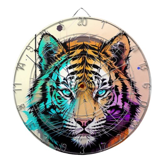 tijger dartbord (Voorkant)
