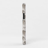 Tijger Dier Roze Modern Case-Mate iPhone Case (Achterkant/rechts)