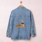 tijger - dieren met een partij denim jacket (Hangar)