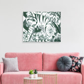 Tijger door Franz Marc,  expressionistische kunst Canvas Afdruk (Insitu (Woonkamer))