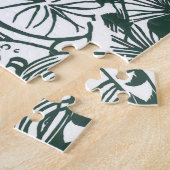 Tijger door Franz Marc, expressionistische kunst Legpuzzel (Zijkant)