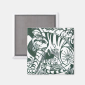 Tijger door Franz Marc, expressionistische kunst Magneet (Voorkant / Achterkant)