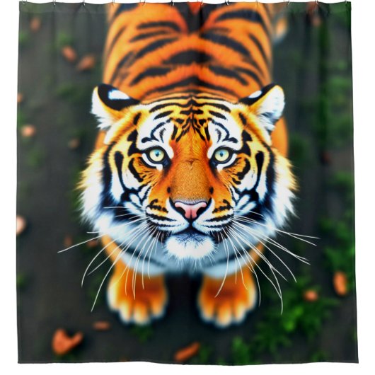 tijger douchegordijn (Voorkant)