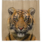 tijger douchegordijn (Voorkant)