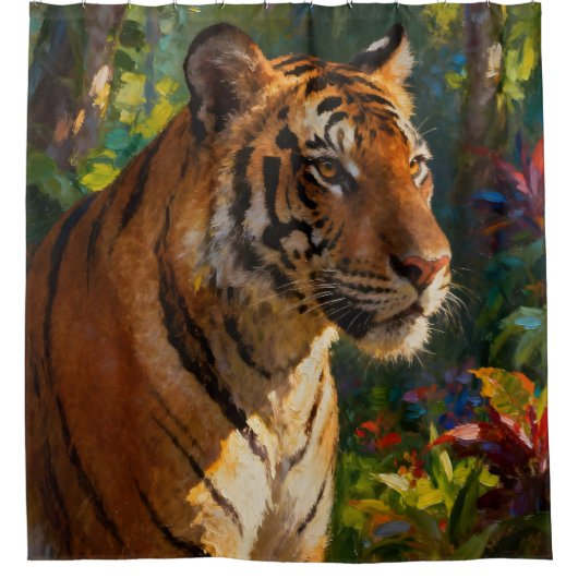 Tijger Douchegordijn (Voorkant)