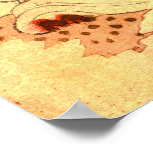 Tijger en draak 1824 poster (Hoek)