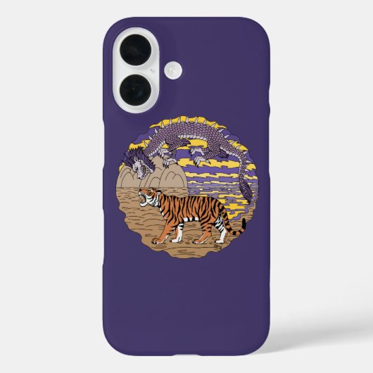 Tijger en draak Case-Mate iPhone case (Achterkant)