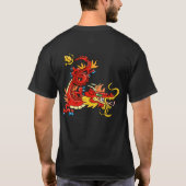 Tijger en draak t-shirt (Achterkant)