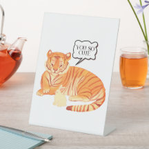 Tijger en konijn Vriendschap – Illustratie van Mo