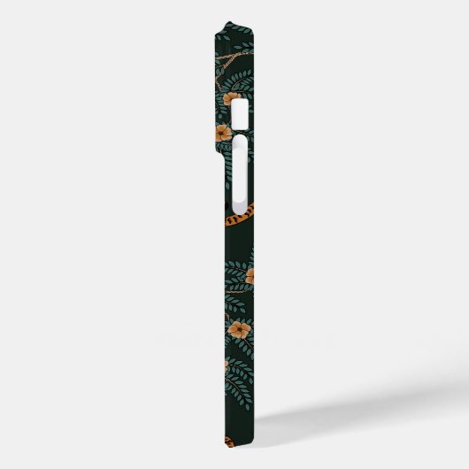 tijger en pauw Case-Mate iPhone case (Achterkant / Links)