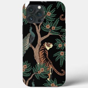tijger en pauw Hoesje-Mate iPhone 13 Pro Max Hoesje