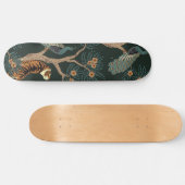 tijger en pauw skateboard (Horizontaal)