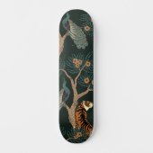  tijger en pauw skateboard (Voorkant)