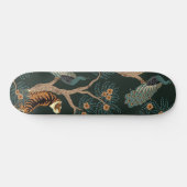  tijger en pauw skateboard (Horizontaal)