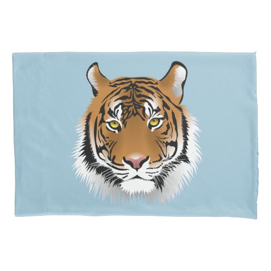 Tijger en Unicorn Kussensloop (Voorkant)