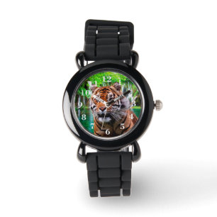 Tijger en waterval horloge