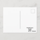 Tijger (enkel) - Briefkaart (Achterkant)