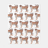 tijger fleece deken (Voorkant)