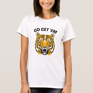 TIJGER GA ER OP AF T-SHIRT