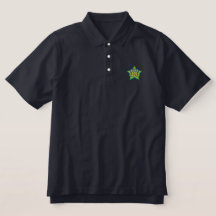 Tijger Geborduurde Polo