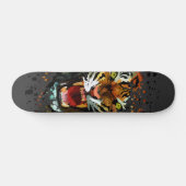 Tijger gebrul skateboard (Horizontaal)