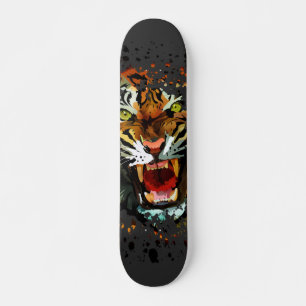 Tijger gebrul skateboard