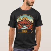 Tijger, Georgië T-shirt (Voorkant)