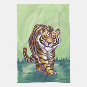 Tijger Geschenken & Accessoires Theedoek