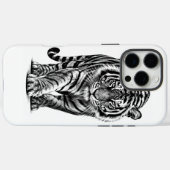 Tijger geval Case-Mate iPhone case (Achterkant (horizontaal))