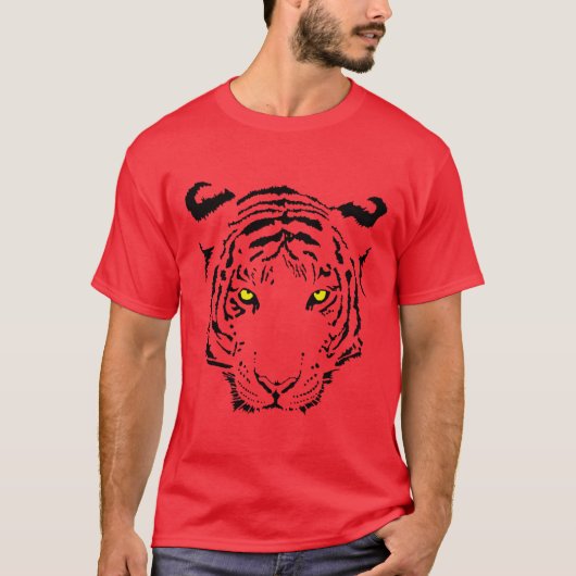 Tijger Gezicht T-shirt (Voorkant)