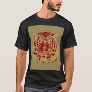 Tijger Gezicht T-shirt