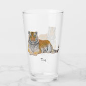tijger glas (Achterkant)