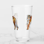 tijger glas (Rechts)