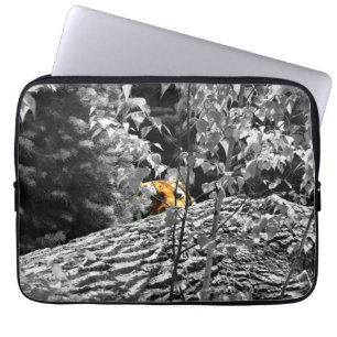 Tijger gluur laptophoes laptop sleeve