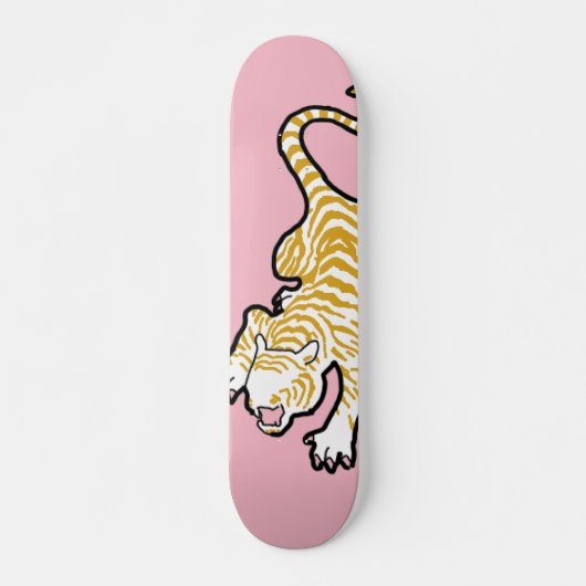 Tijger: Golden Skateboard (Voorkant)