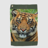 tijger golfhanddoek (Voorkant)