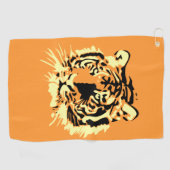 Tijger Golfhanddoek (Horizontaal)