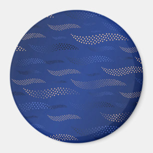 Tijger Golven (gestileerd patroon) 2 Magneet