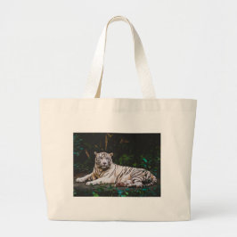 tijger grote tote bag