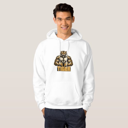 tijger hoodie (Voorkant volledig)