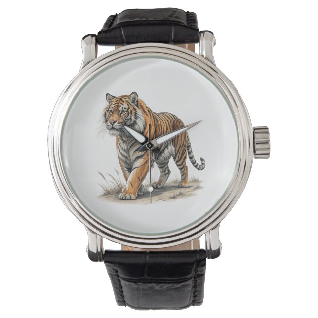 tijger horloge (Voorkant)