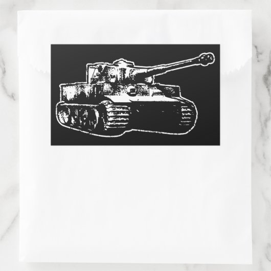 Tijger I Sticker (Tas)