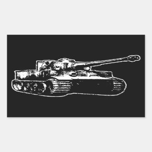 Tijger I Sticker