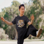 Tijger in afbeelding t-shirt