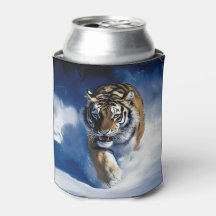 Tijger in de sneeuw