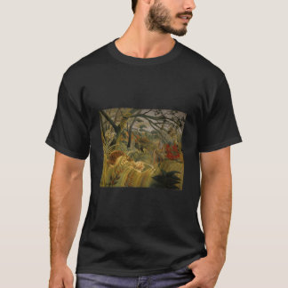 Tijger in een Storm verrast door Henri Rouss T-shirt