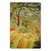 Tijger in een tropisch Storm 1891 Mini Klembord (Achterkant)