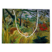 Tijger in een tropisch Storm, Rousseau Groot Cadeauzakje (Achterkant)