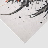 Tijger in Graffiti Art Decoupage Tissuepapier (Detail)