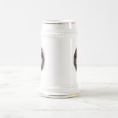 Tijger in gras bierpul (Center)